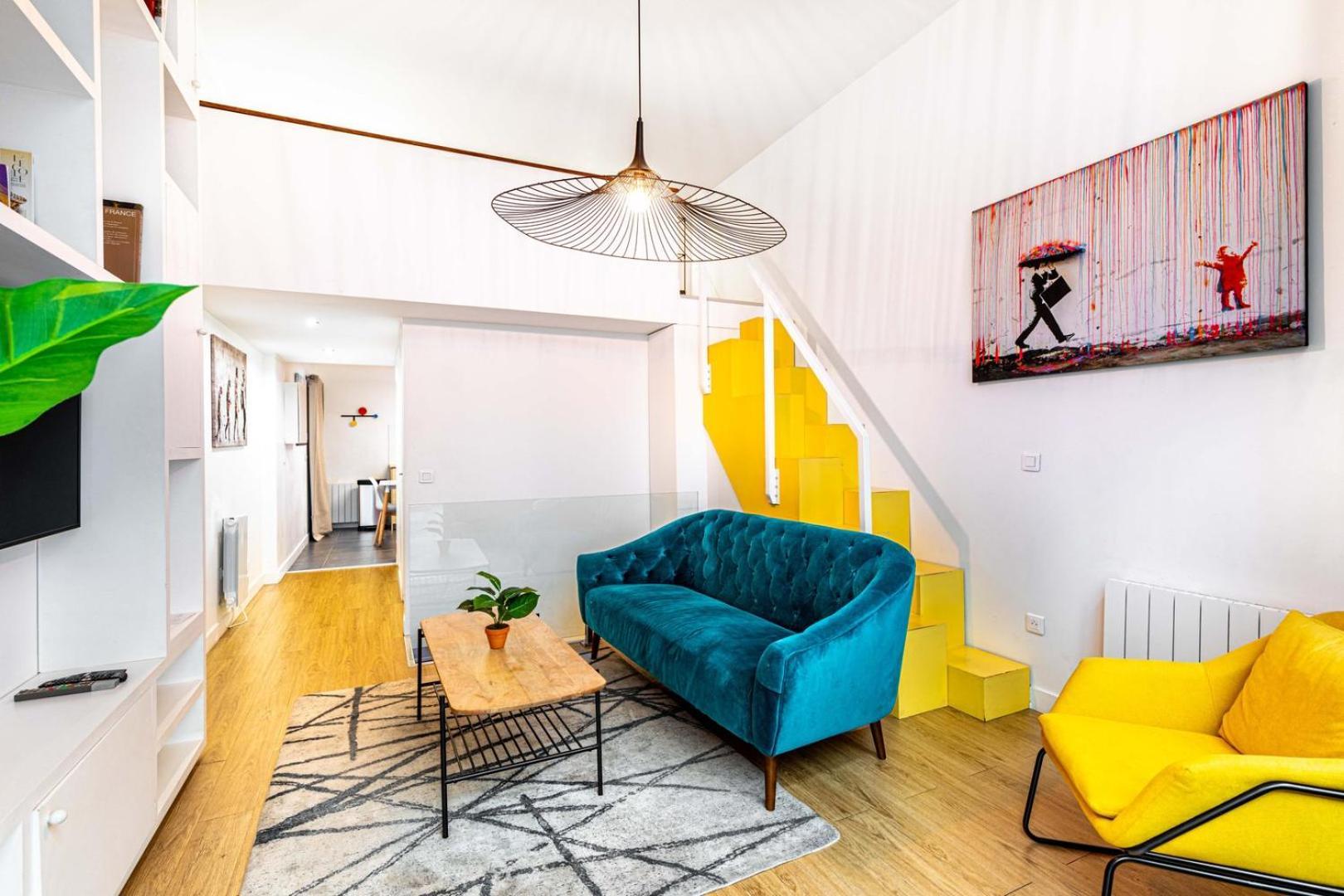 Disponible - Paris - All Equipped Duplex - From 1 To 6 Guests Dış mekan fotoğraf